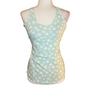 Daisy print tank top